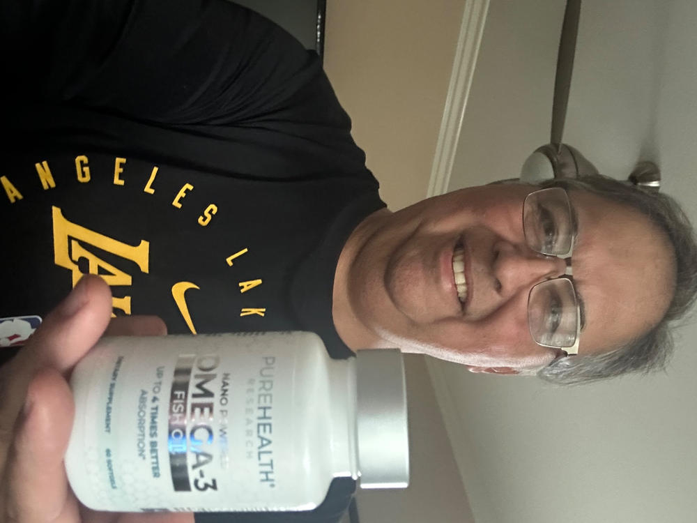 Nano Powered Omega 3 Subscribe & Save - Customer Photo From Edward Ramos