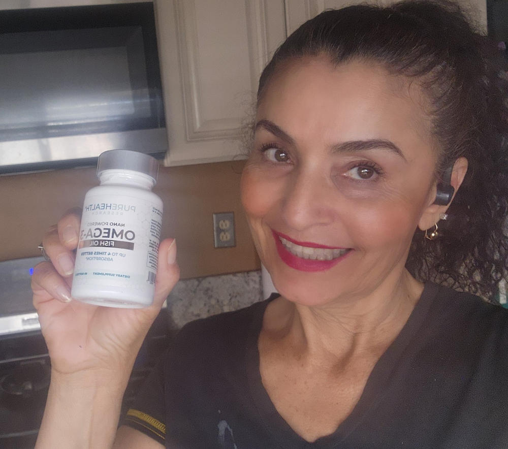 Nano Powered Omega 3 - Customer Photo From Martha Zambrano