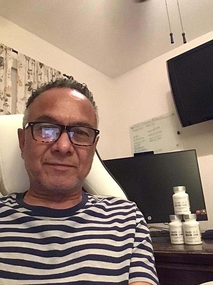 Nano Powered Omega 3 - Customer Photo From EDUARDO RODRIGUEZ