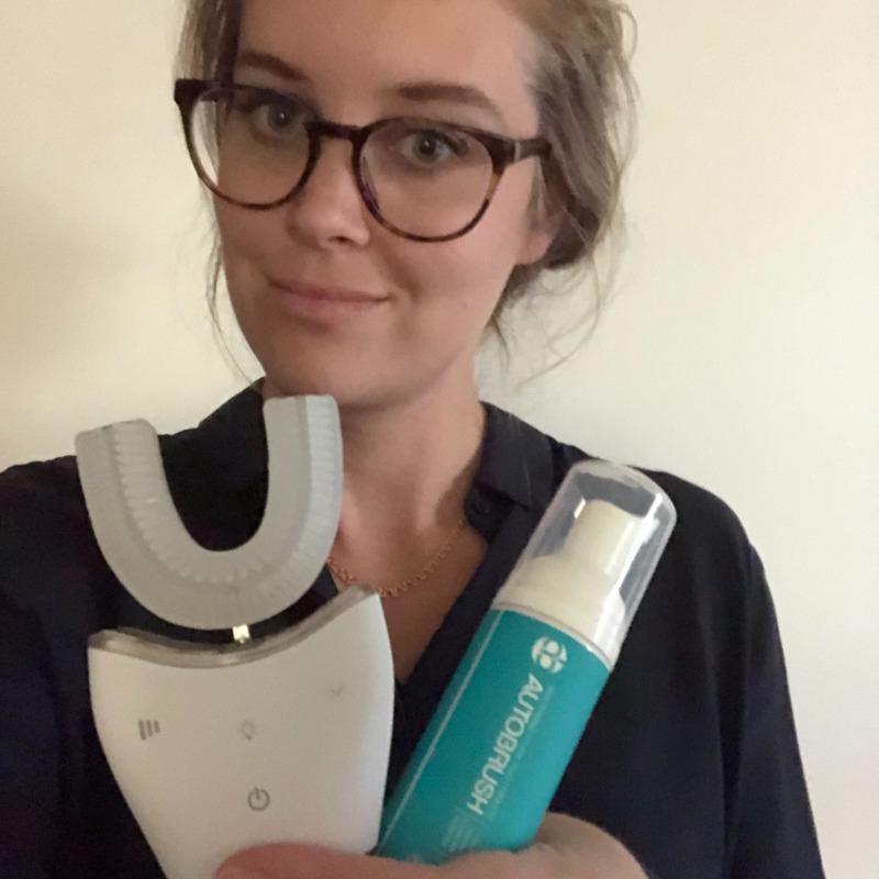 AutoBrush® V4 360° Automatic Electric Toothbrush & Foaming Toothpaste AutoBrush®