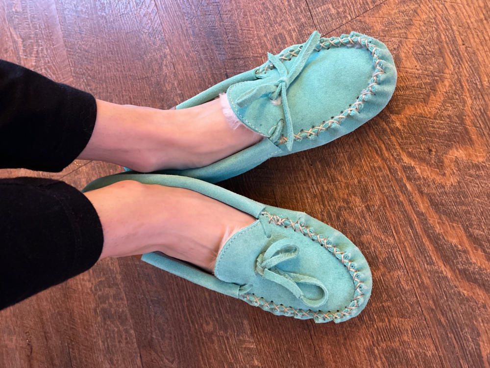Mocassin Istah pour femme - Menthe - Customer Photo From Anonymous