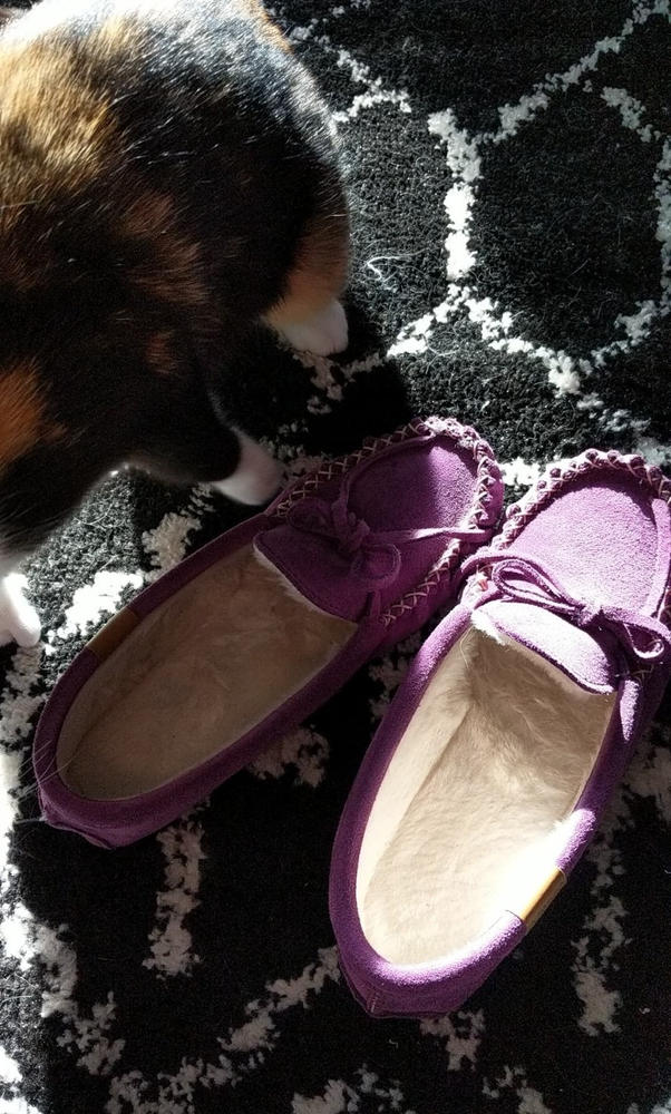 Mocassin Istah pour femme - Orchid - Customer Photo From Marie-Andree Roy