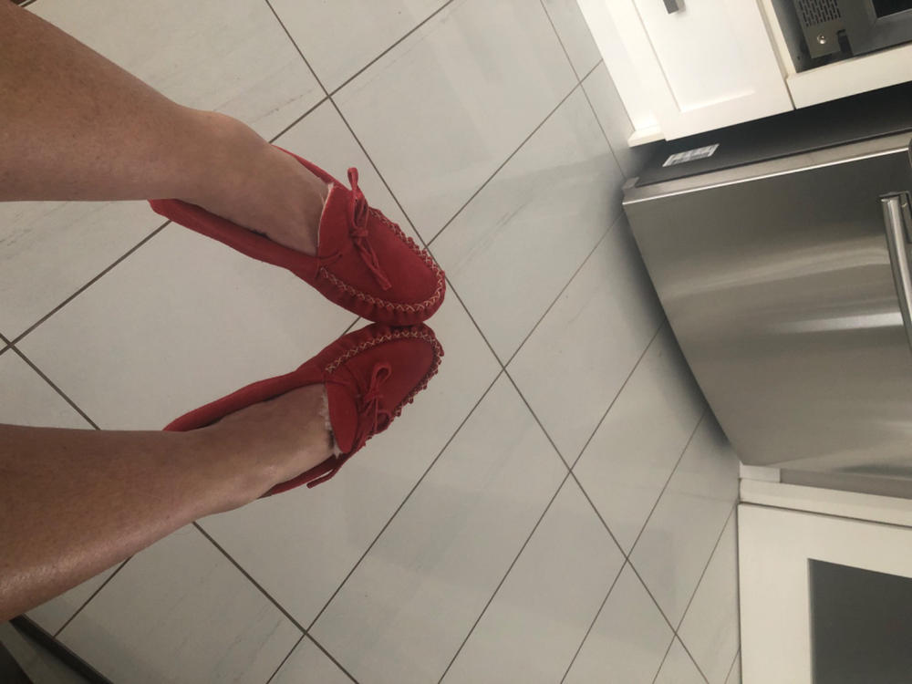 Mocassin Istah pour femme - Rouge - Customer Photo From Anonymous