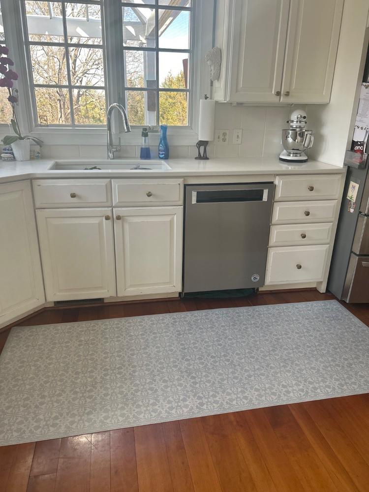 Custom Size Mat - Customer Photo From Leslie Womack