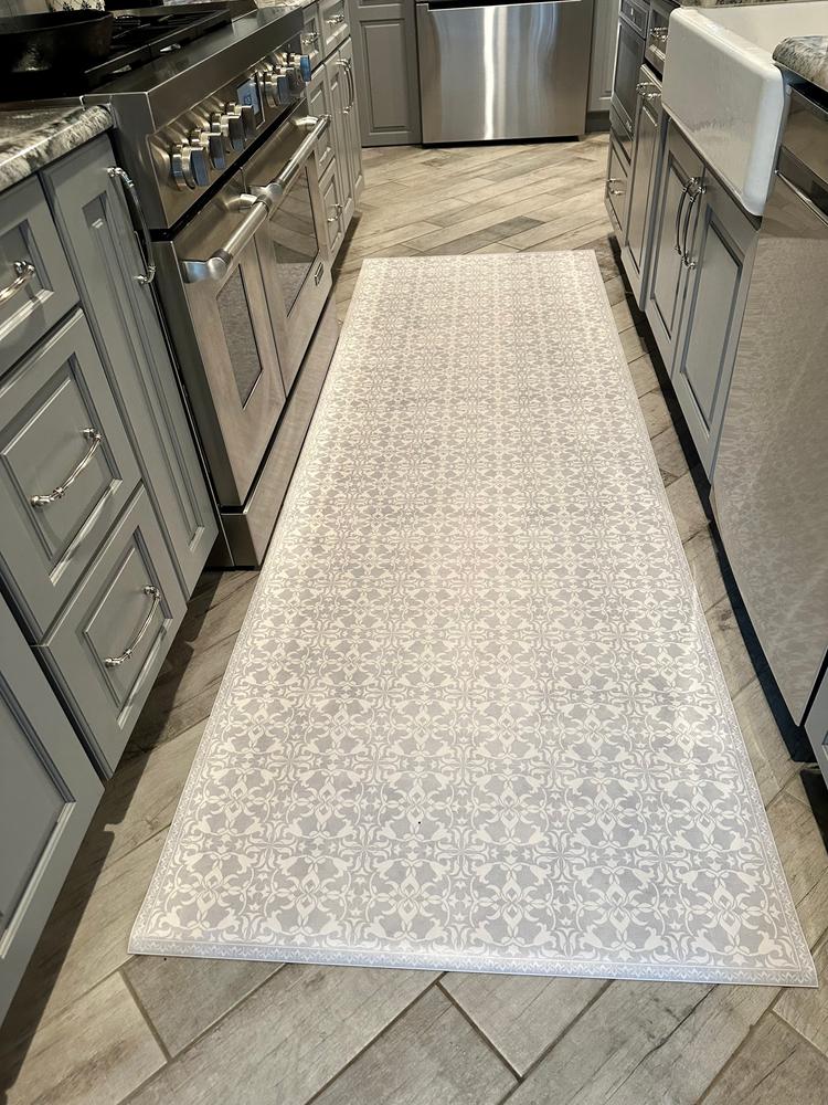 Charlotte Vinyl Mat - Customer Photo From Traci