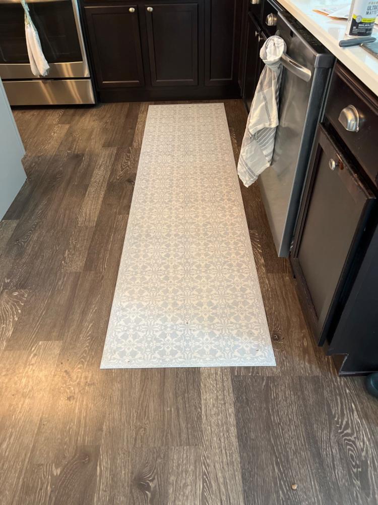 Charlotte Vinyl Mat - Customer Photo From Sara Doxsee
