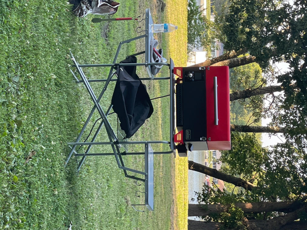 ASMOKE Foldable Portable Grill Table - Customer Photo From Michael G.