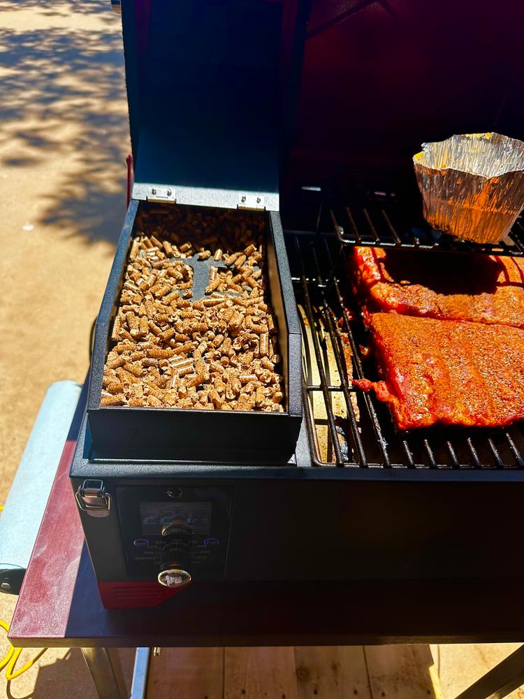 ASMOKE AS350/AS350DC Portable Wood Pellet Grill and Smoker | ASCA™ - Customer Photo From Todd