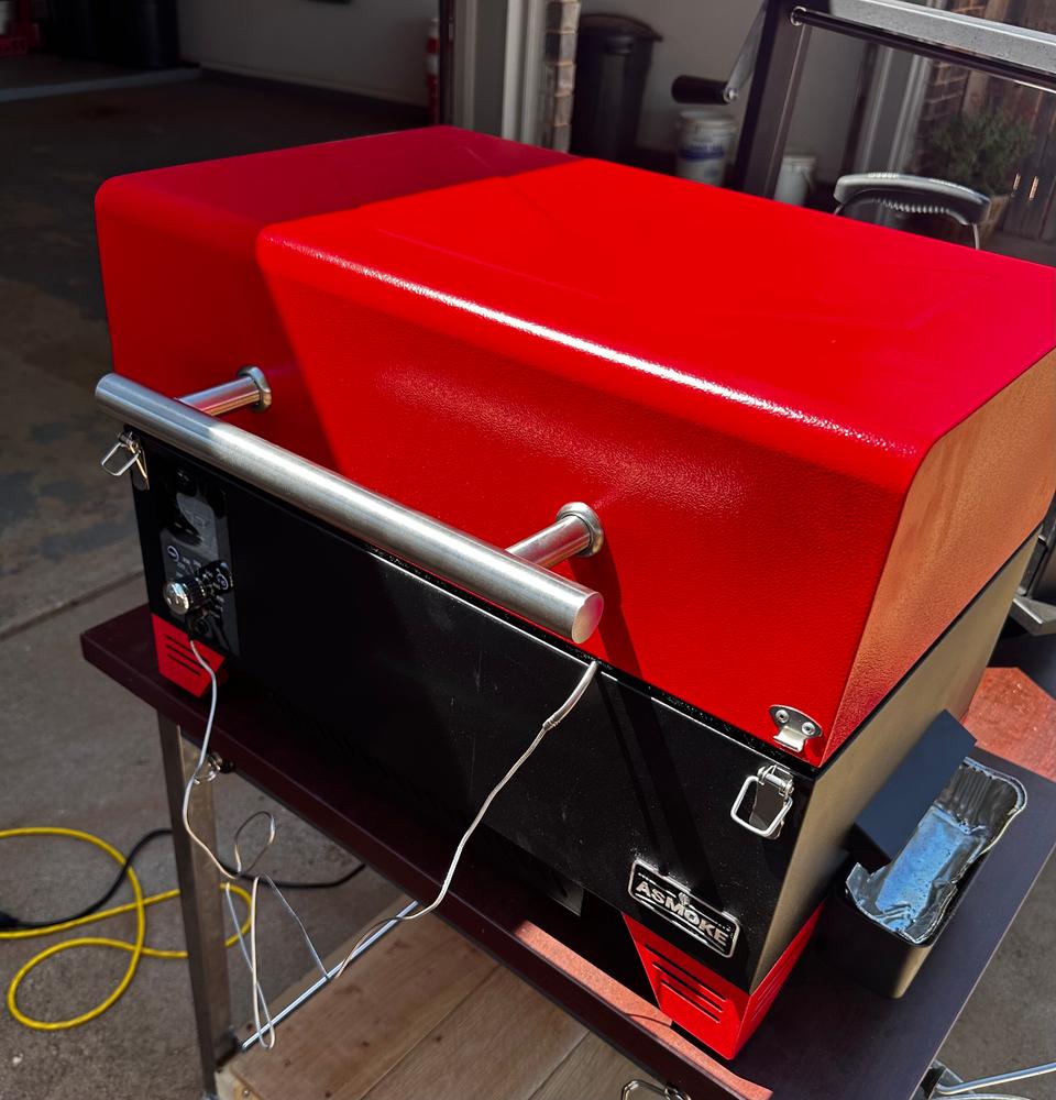 ASMOKE AS350/AS350DC Portable Wood Pellet Grill and Smoker | ASCA™ - Customer Photo From Todd