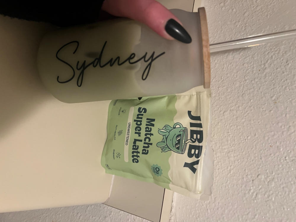 Matcha Super Latte - Customer Photo From Sydney Bybee
