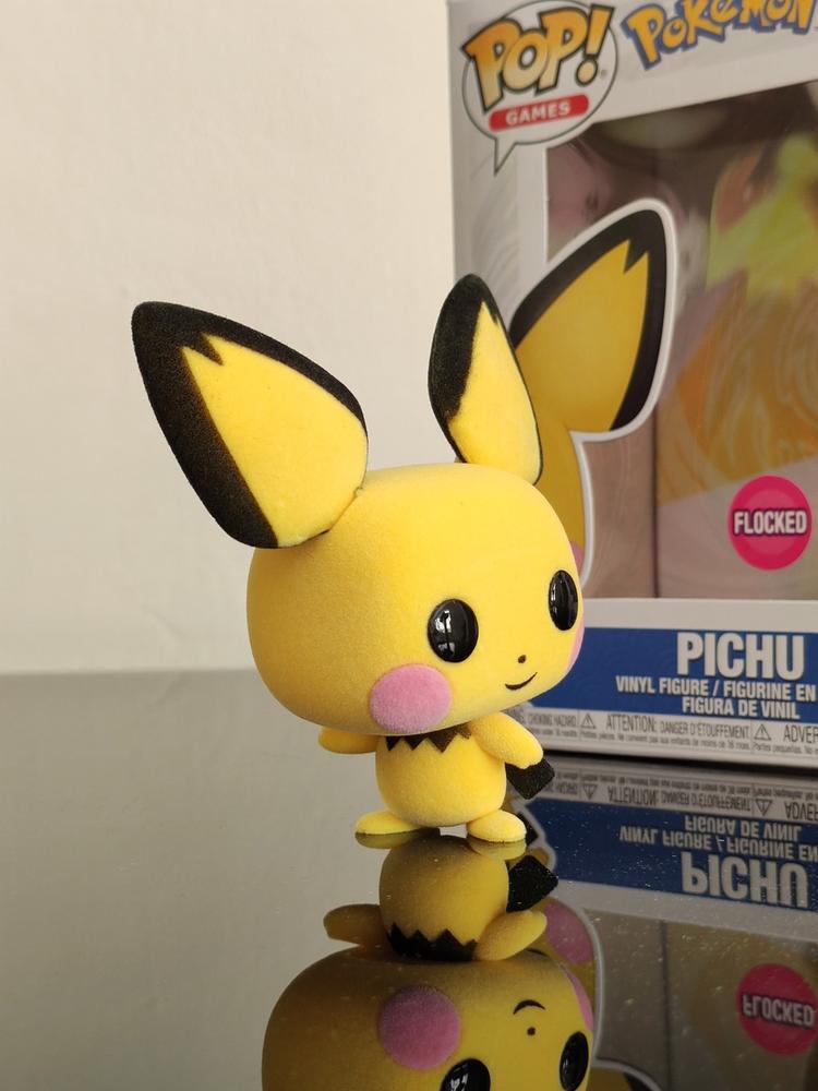 funko pop pichu flocked