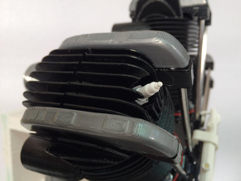 Jet Black ABS Filament - Customer Photo From Damon A.