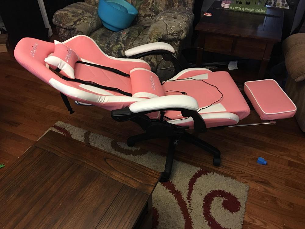 Dowinx Racing Series 6688-White&Pink - Customer Photo From Amazon Customer