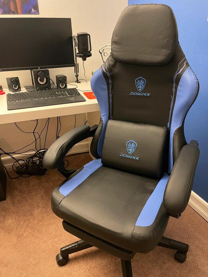 ERGONOMIC SERIES 6650-BLACK&BLUE - Customer Photo From Jonathan Gelman