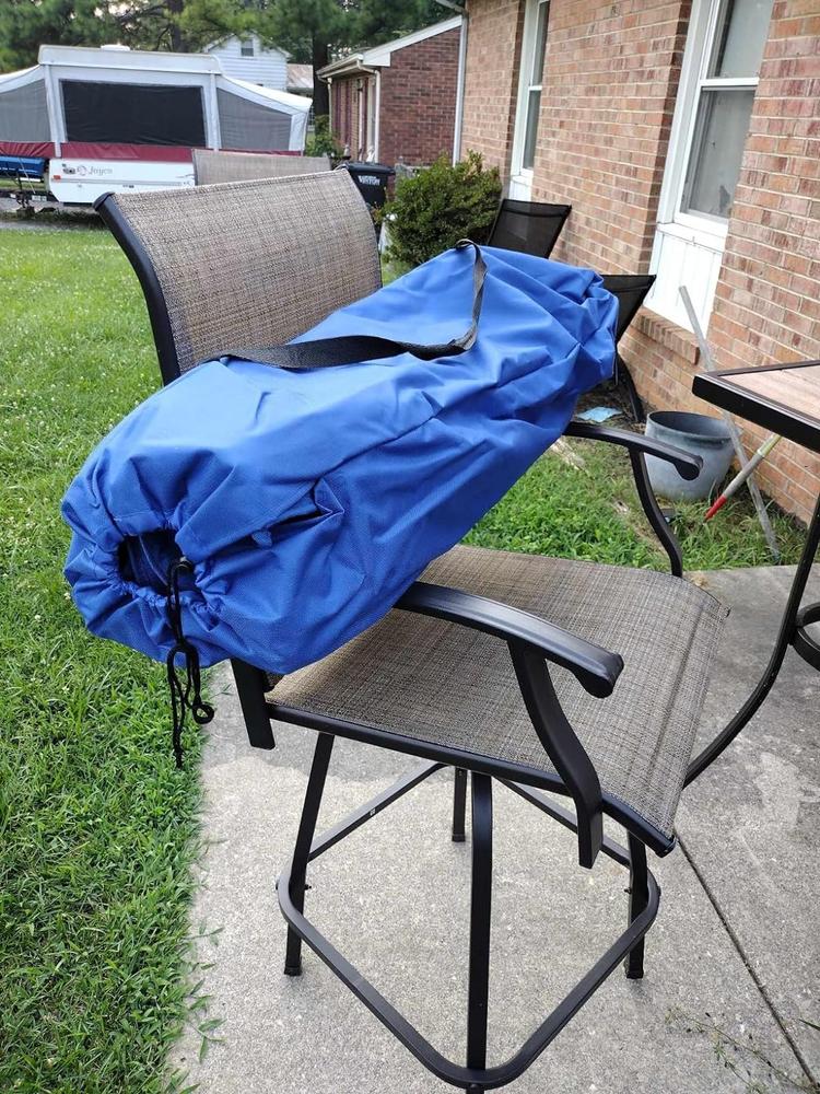 Dowinx Double Camping Chair HY-Blue PRO - Customer Photo From Wil2021