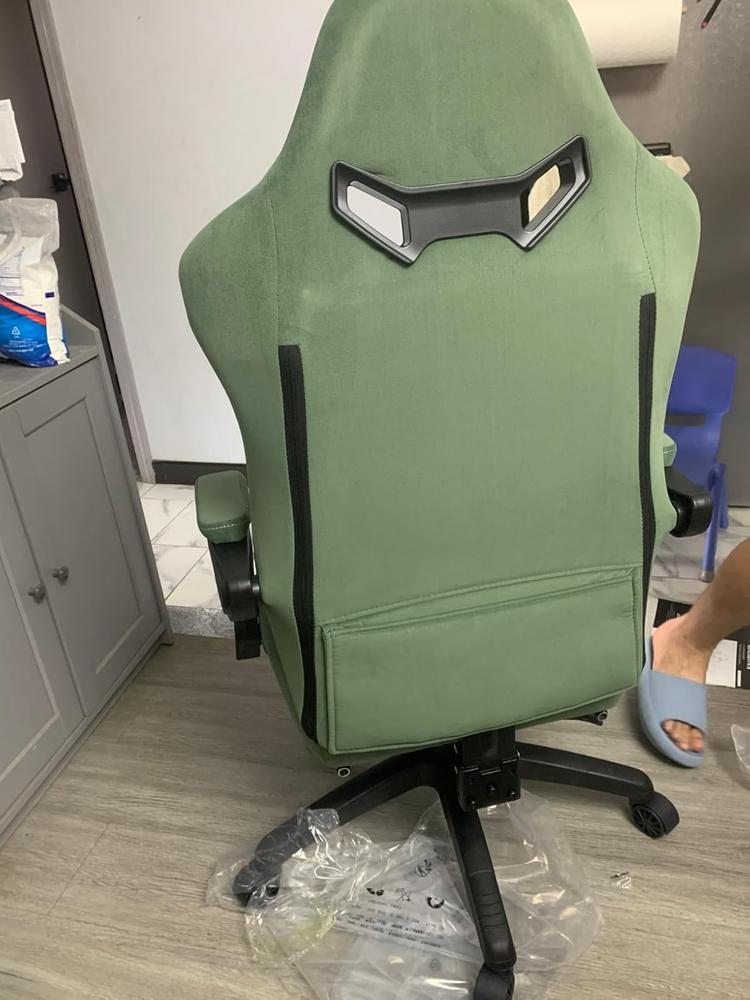 HEATED MASSAGE SERIES LS-MB GREEN (Fabric) - Customer Photo From Aiden Tj