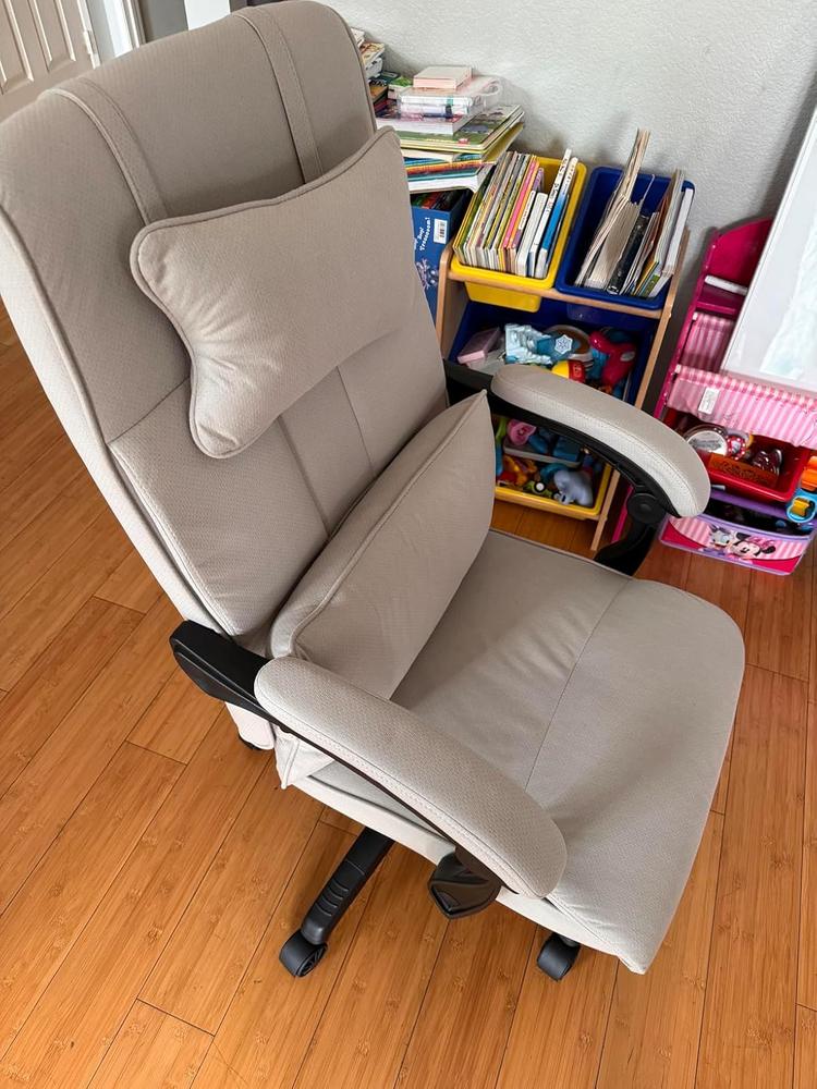 EXECUTIVE OFFICE SERIES  6653F Grey (Fabric) - Customer Photo From Ray Hou