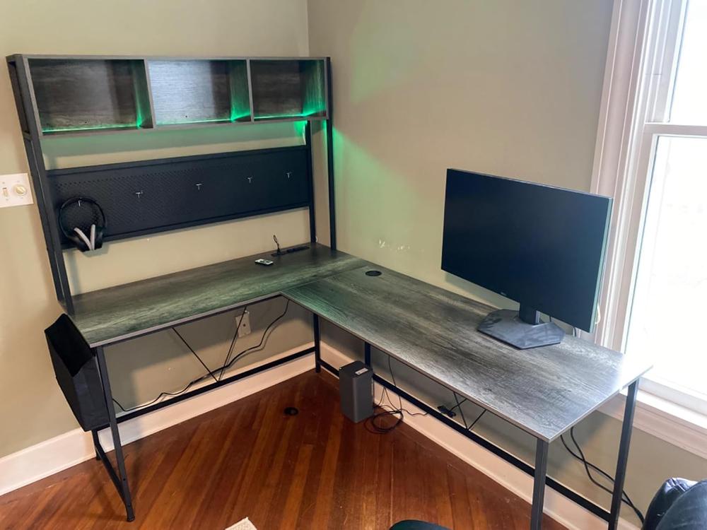 Dowinx FlexDesk L Series Grey - Customer Photo From Andrew