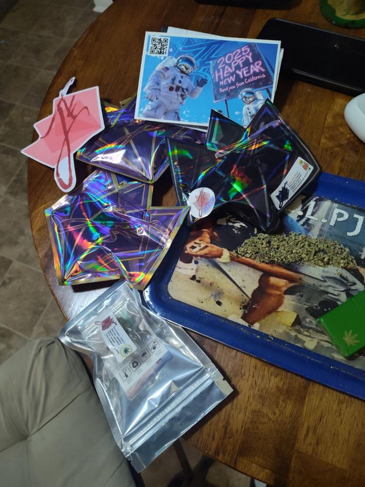 Purple Baby Yoda THCA Flower PL - 7 G Bag - Customer Photo From Timothy Harris
