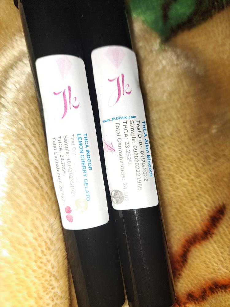 BLULION Exotic Cannabinoid Prerolls - 2 Single PreRolls - Customer Photo From Anthony Hoyos