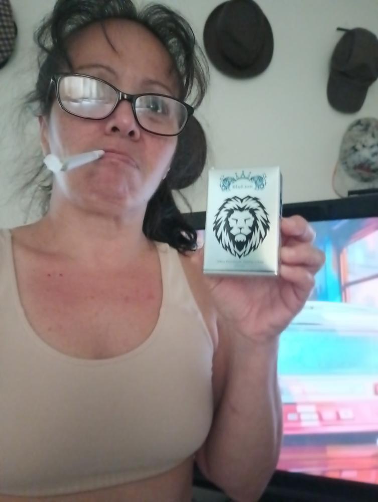 BLULION Exotic THCA Prerolls - Customer Photo From Chris Linville