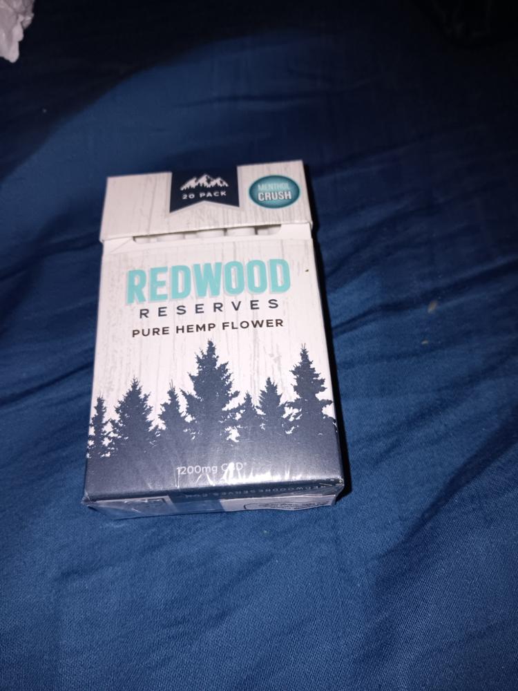 Redwood Reserves Menthol CBD Cigarettes - Customer Photo From Anonymous