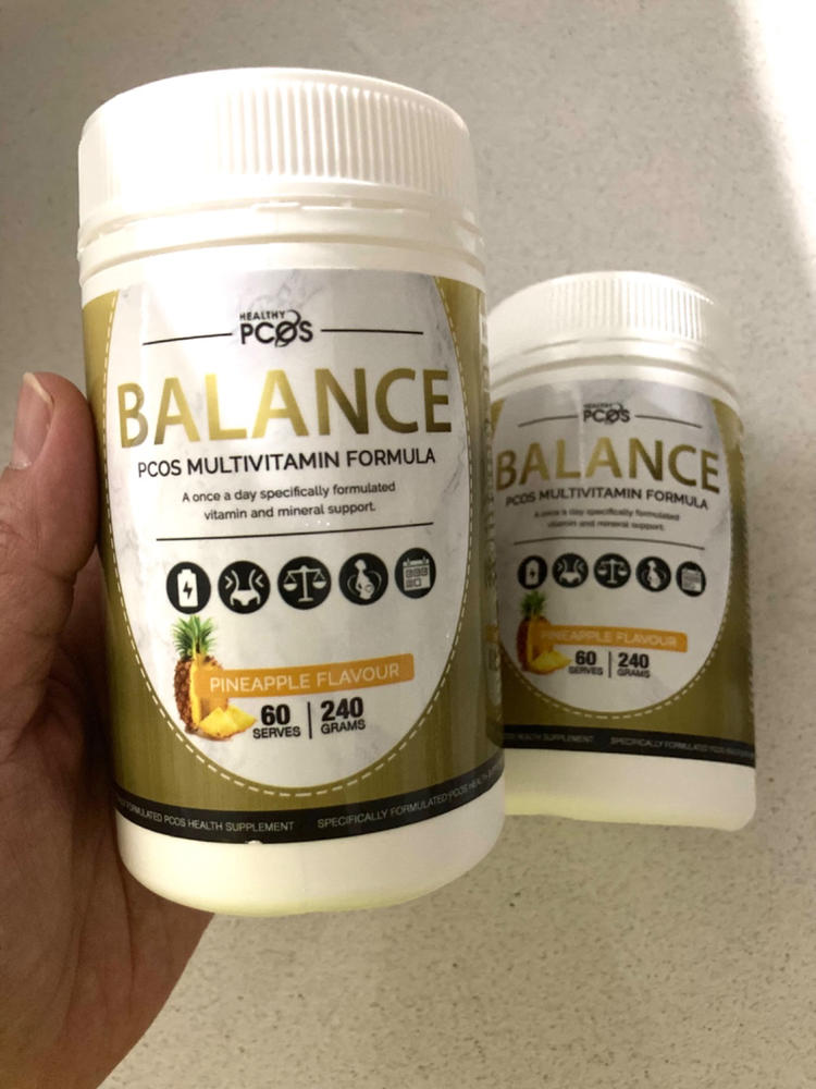 Balance (PCOS Multivitamin) - Customer Photo From Sheila C.