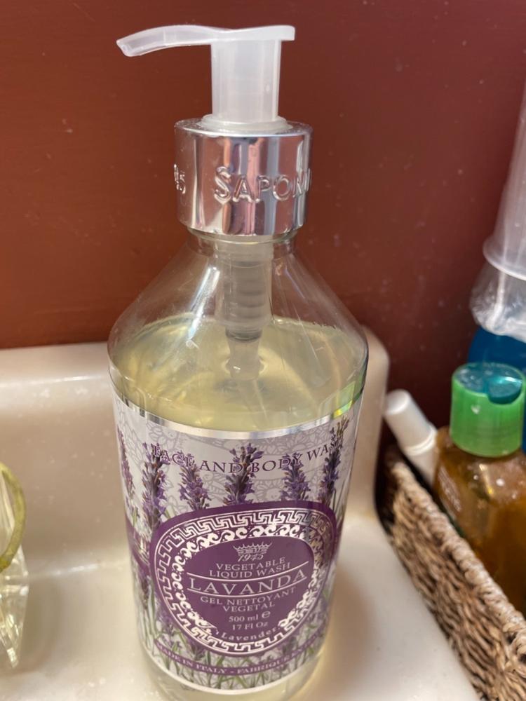 Lavender Liquid Hand & Shower Soap - Customer Photo From Sandra P.