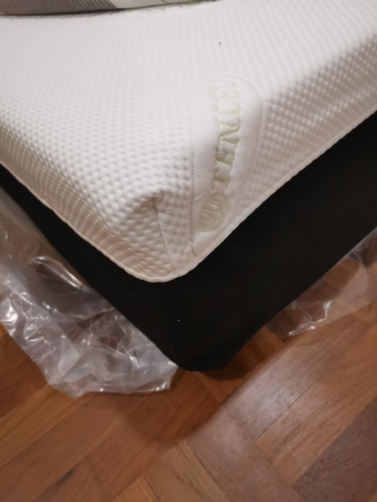 Zinus 25cm iCoil® Hybrid Latex 2.0 “Cool” Series Smooth Top Mattress (10”) - Customer Photo From Arif A.