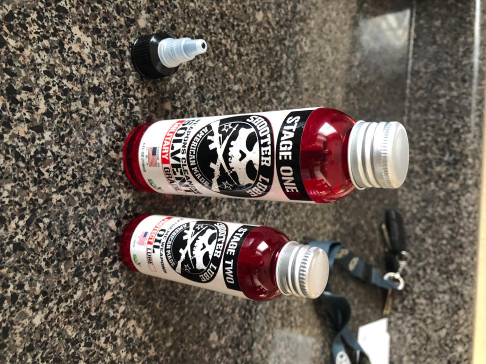 Shooter Lube Essentials Pack w/Shirt - Customer Photo From Andy Norris