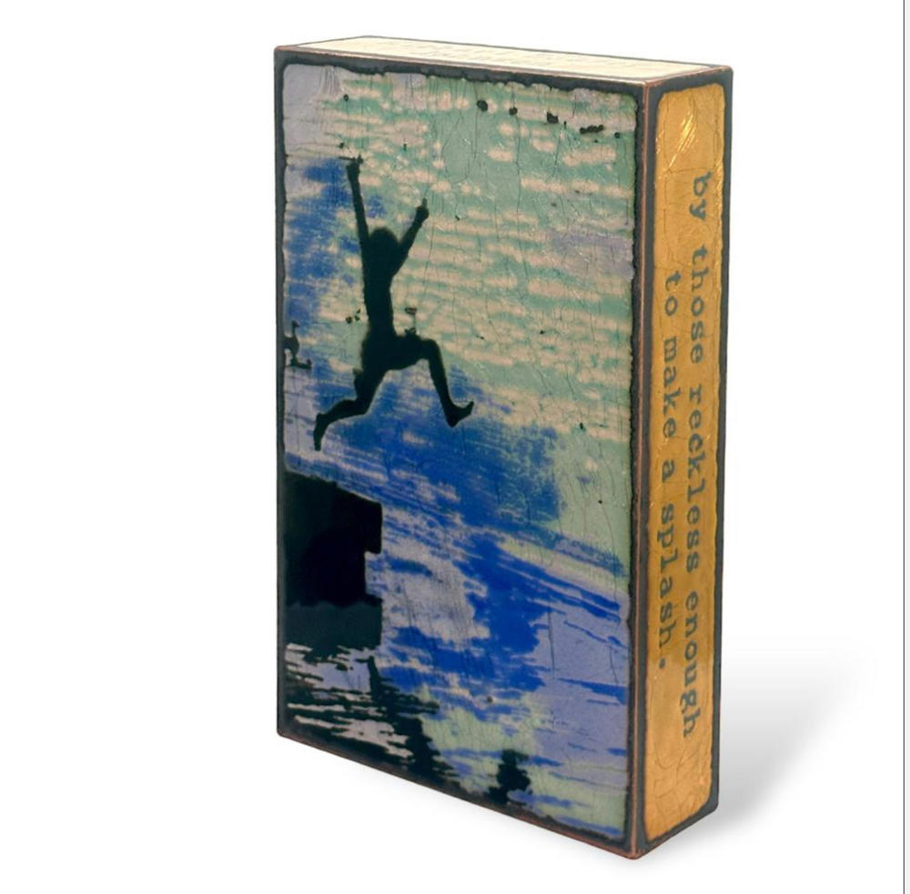 Leap - Spiritile #280 by Houston Llew | Giving Tree Gallery