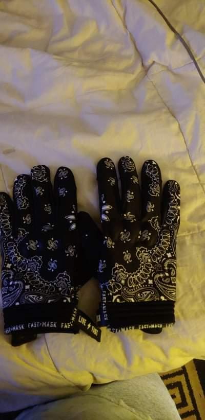 ランプグローブスWINTER GLOVE- PAISLEY BLACK LAMP GLOVES - WINTER GLOVE- PAISLEY BLACK | eas