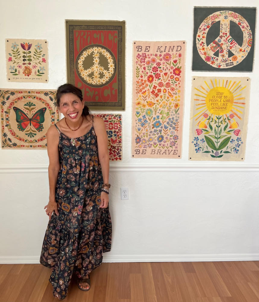 Mini Canvas Tapestry - Customer Photo From Aida Rushing