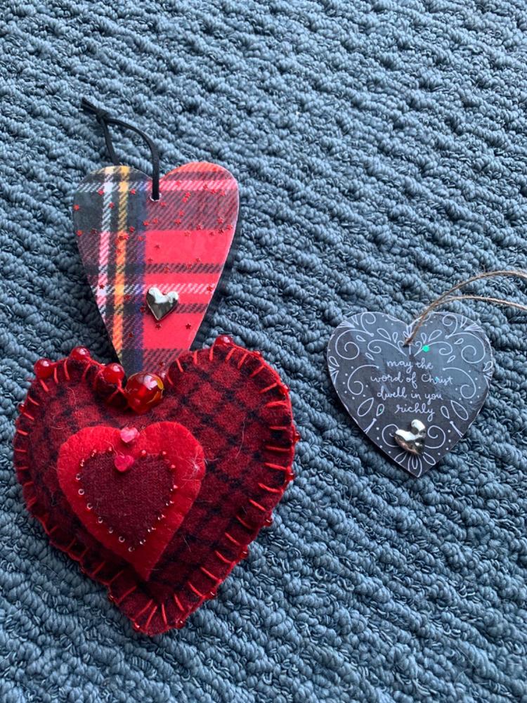 Bag of Tiny Tokens, Set of 12 - Hearts - Customer Photo From Amy Sidoroff