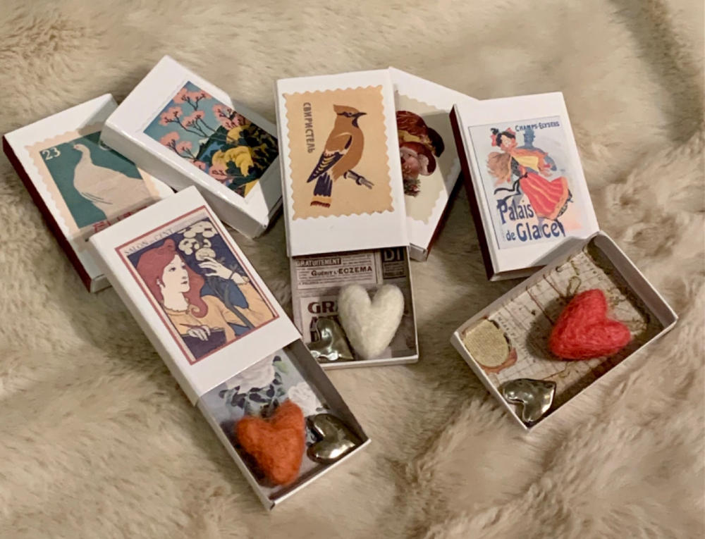 Bag of Tiny Tokens, Set of 12 - Hearts - Customer Photo From JoAnna Radman