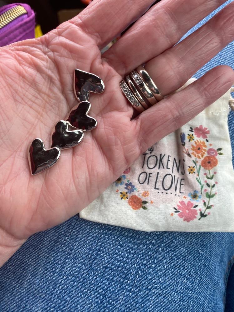 Bag of Tiny Tokens, Set of 12 - Hearts - Customer Photo From Kimberly Stokes