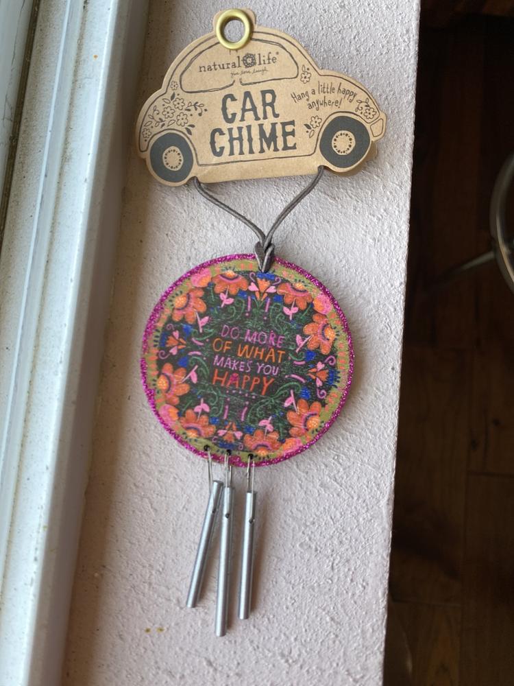 Car ChimeBless This Ride Natural Life