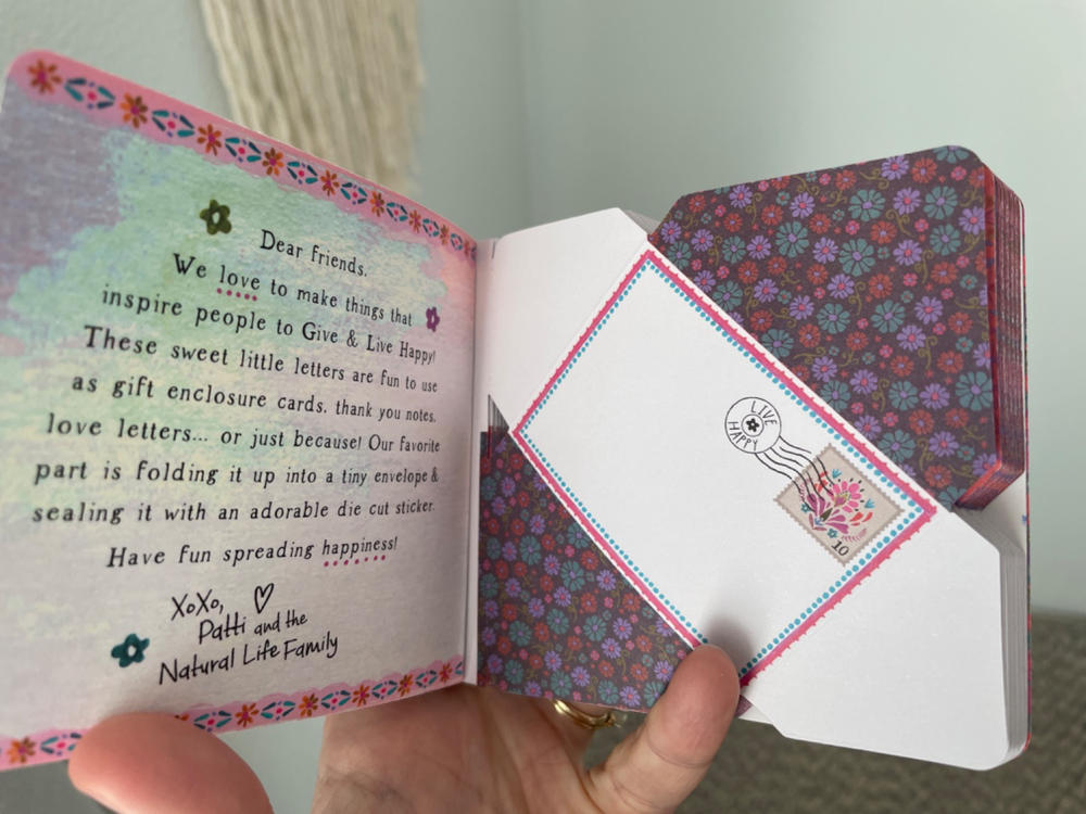 Little Envelope Letters - Floral - Customer Photo From Lori Anderson