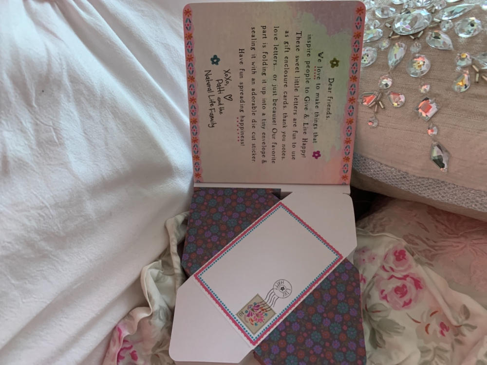 Little Envelope Letters - Customer Photo From Kendy Strigas