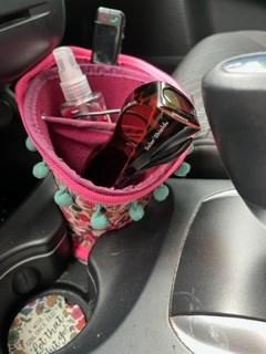 Car Cup Holder Organizer - Customer Photo From Beth Ford