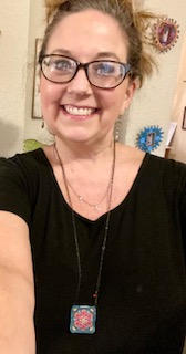 Milagro Prayer Pocket Necklace|Turquoise - Customer Photo From Elise McIntosh