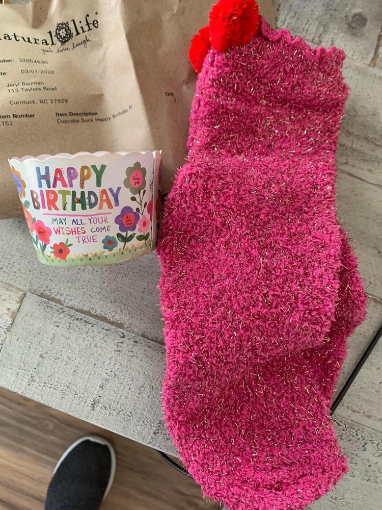 Cupcake Socks - Customer Photo From Jacqulene Brandt