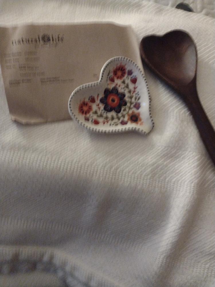 Heart Spoon Rest - Customer Photo From Karen Maxwell