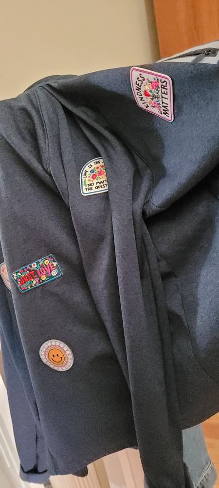 Restickable Patch Set - Customer Photo From Kelly Brown
