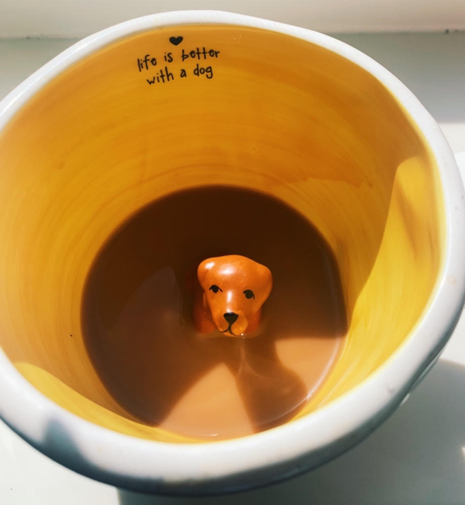Dog Peek-A-Boo Mug - Customer Photo From Reilly F
