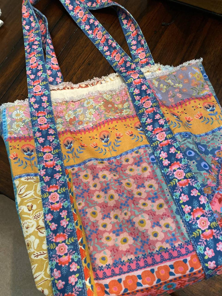 Blue Everyday Canvas Tote Bag - Customer Photo From Roberto Abarca