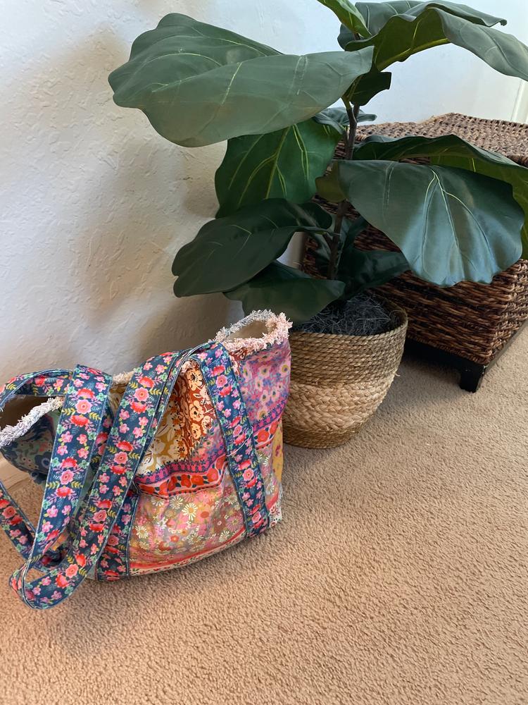 Blue Everyday Canvas Tote Bag - Customer Photo From Lily 
