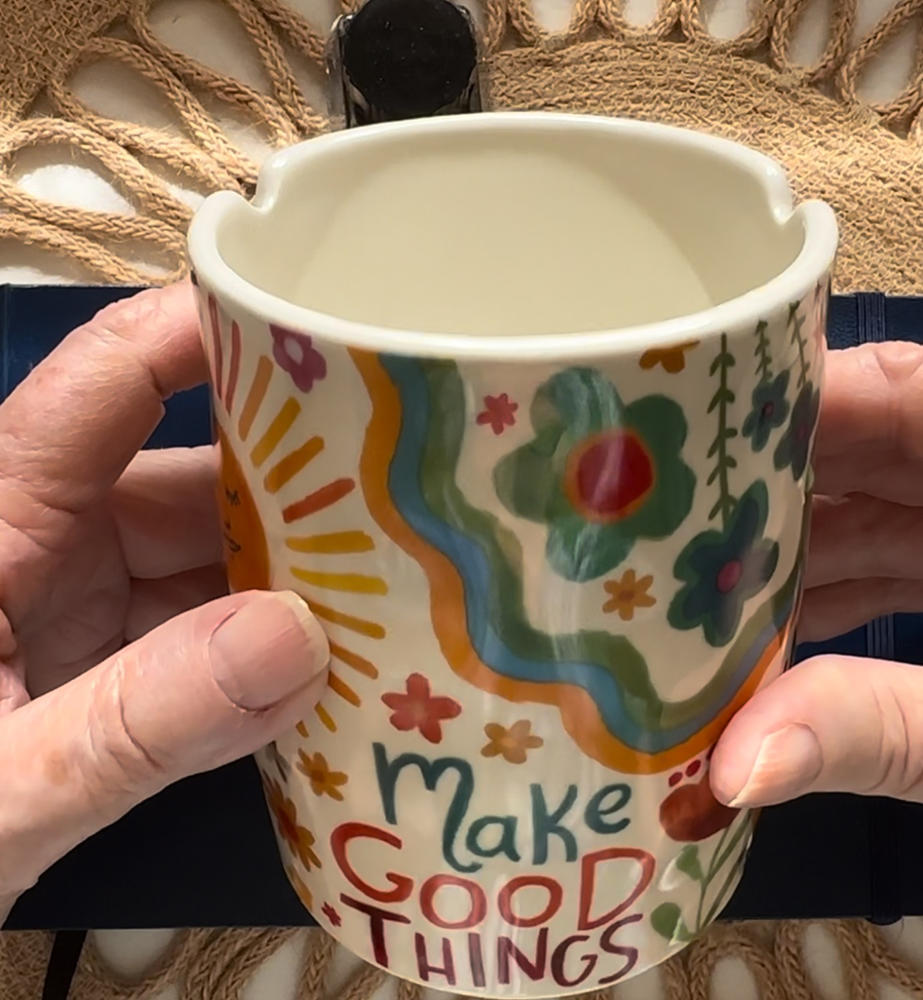 Ceramic Painter's Cup - Make Good Things – Natural Life