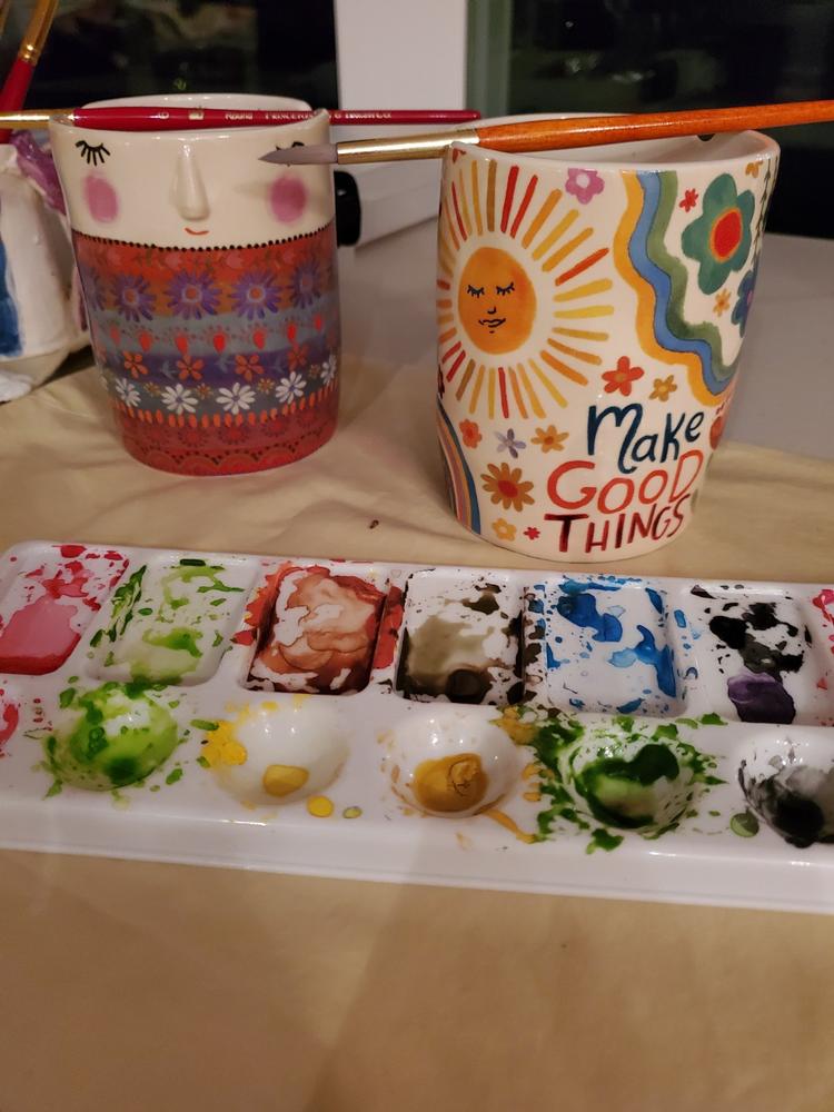 Mom Life Tea Cup — Paint Your Own Pottery