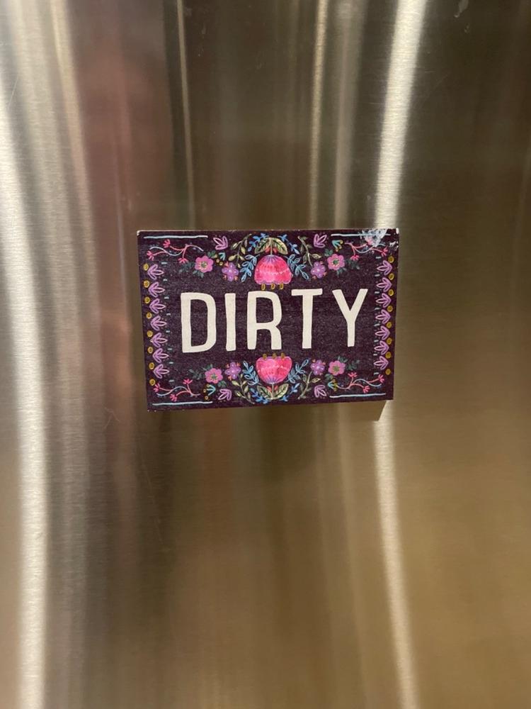 Dishwasher dirty clean magnet by dmnkho - MakerWorld